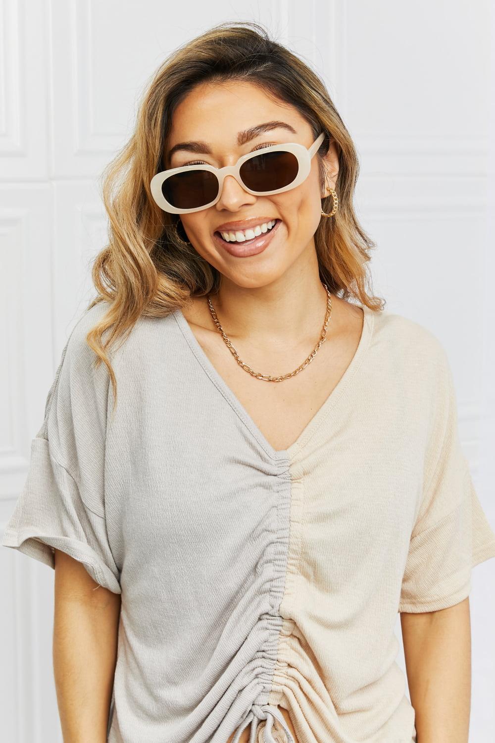 Oval Full Rim Sunglasses Carauana Store