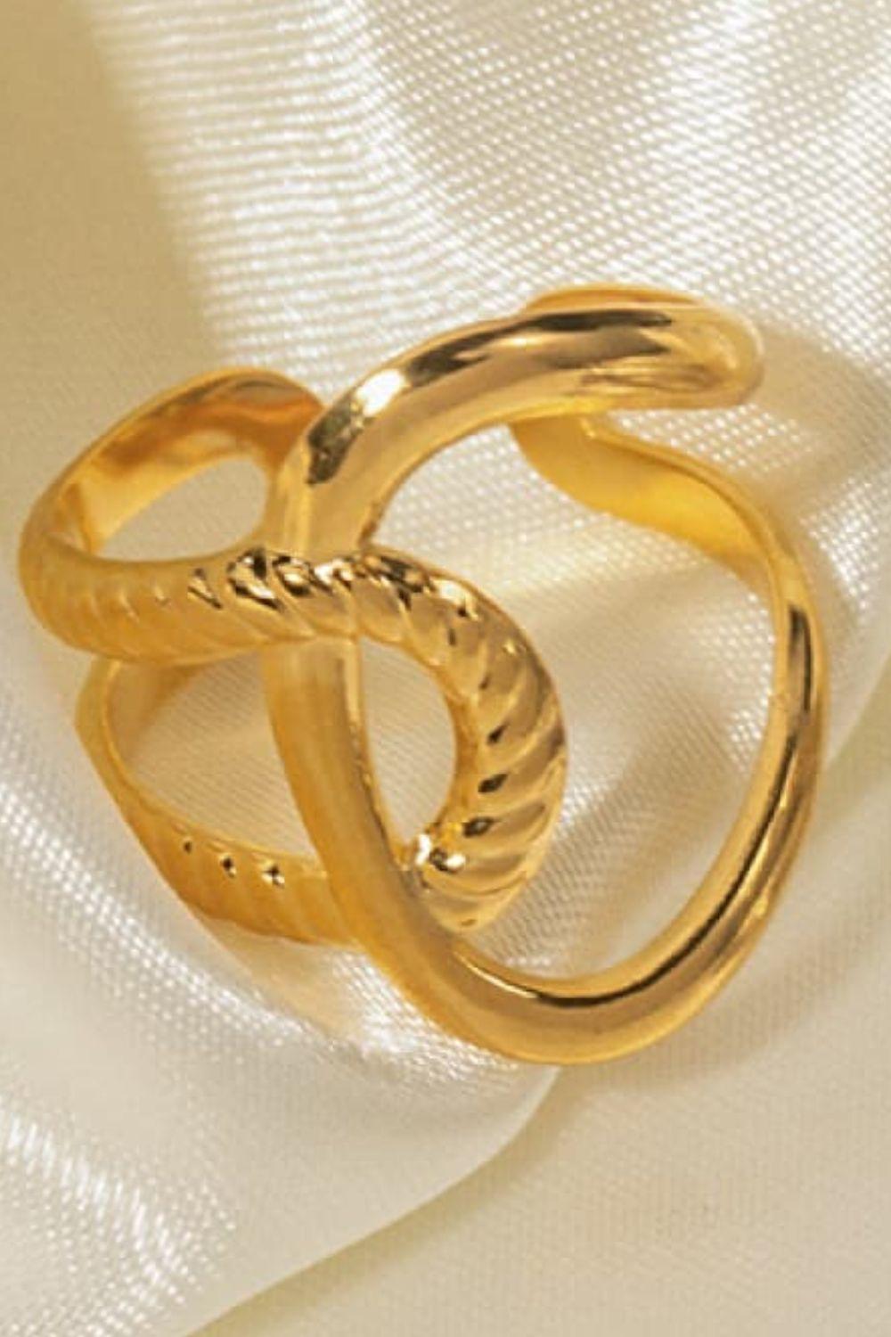 Modern Copper Open Ring Carauana Store