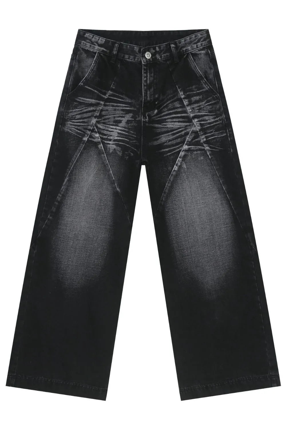 Men's Wide Leg Jeans with Pockets Carauana Store