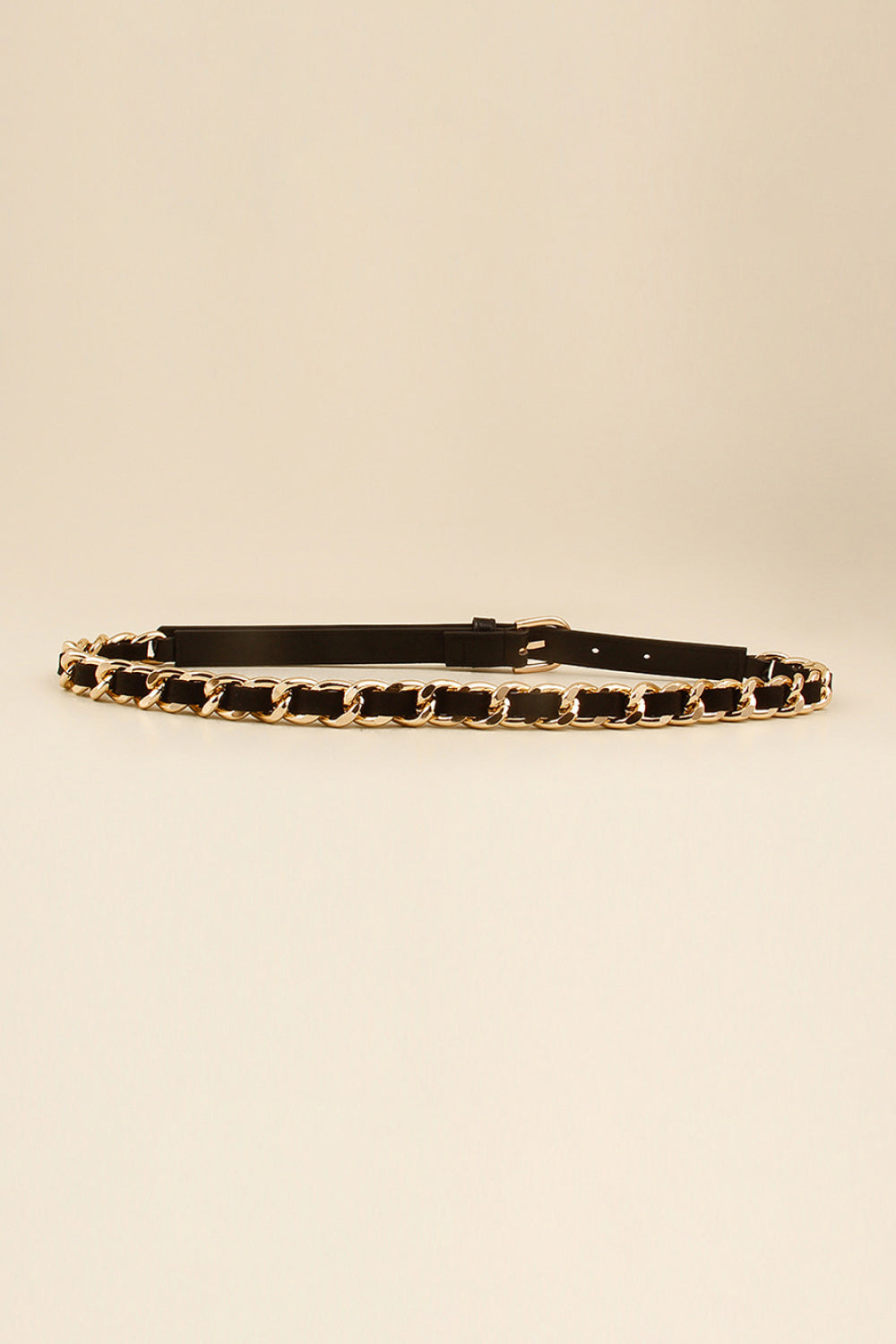 PU Chain Skinny Belt Carauana Store