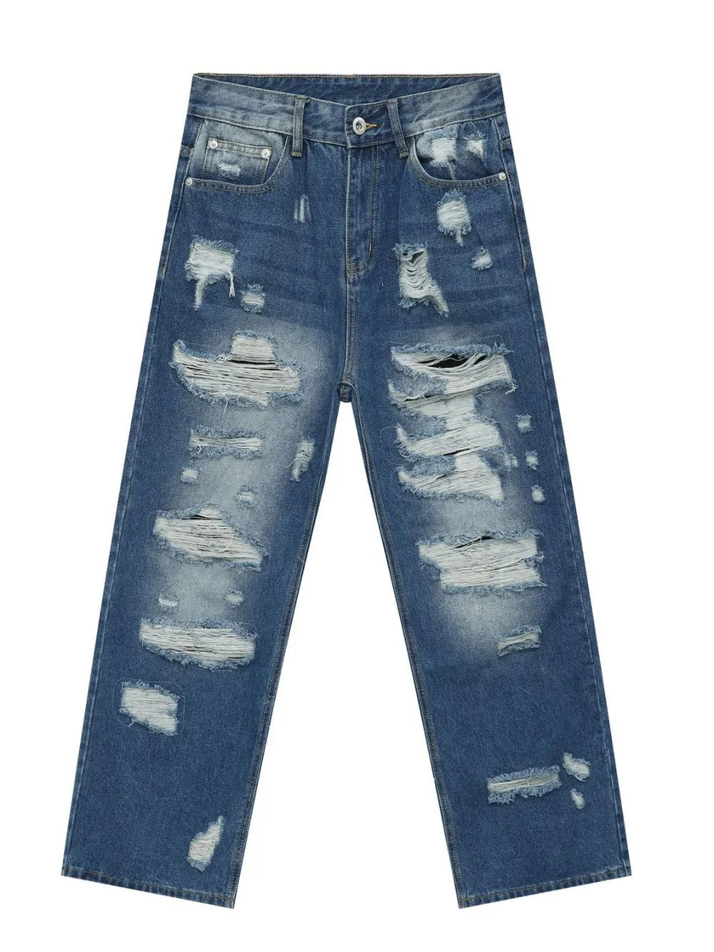 Men's Distressed Jeans with Pockets Carauana Store