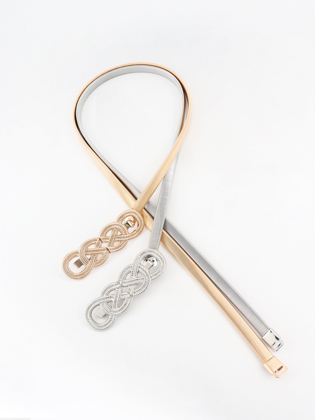 Knot Buckle Metal Belt Carauana Store