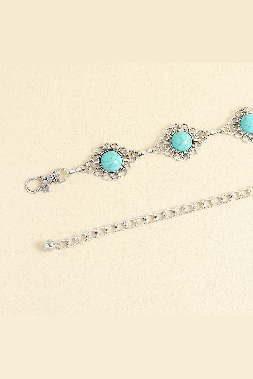 Vintage Turquoise Alloy Belt Carauana Store