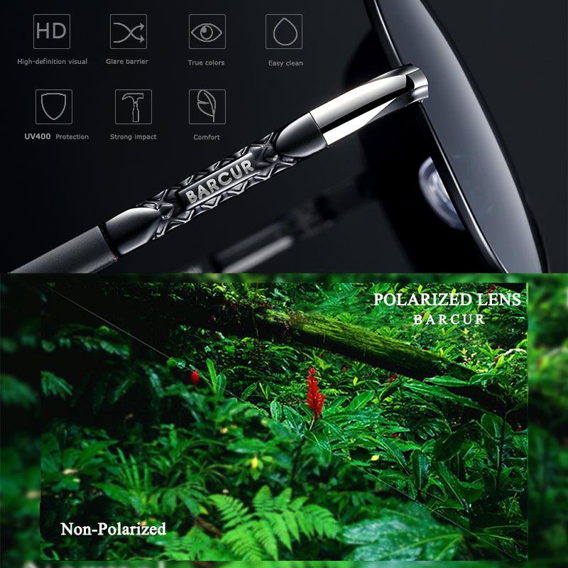 BARCUR Polarized Sunglasses Carauana Store