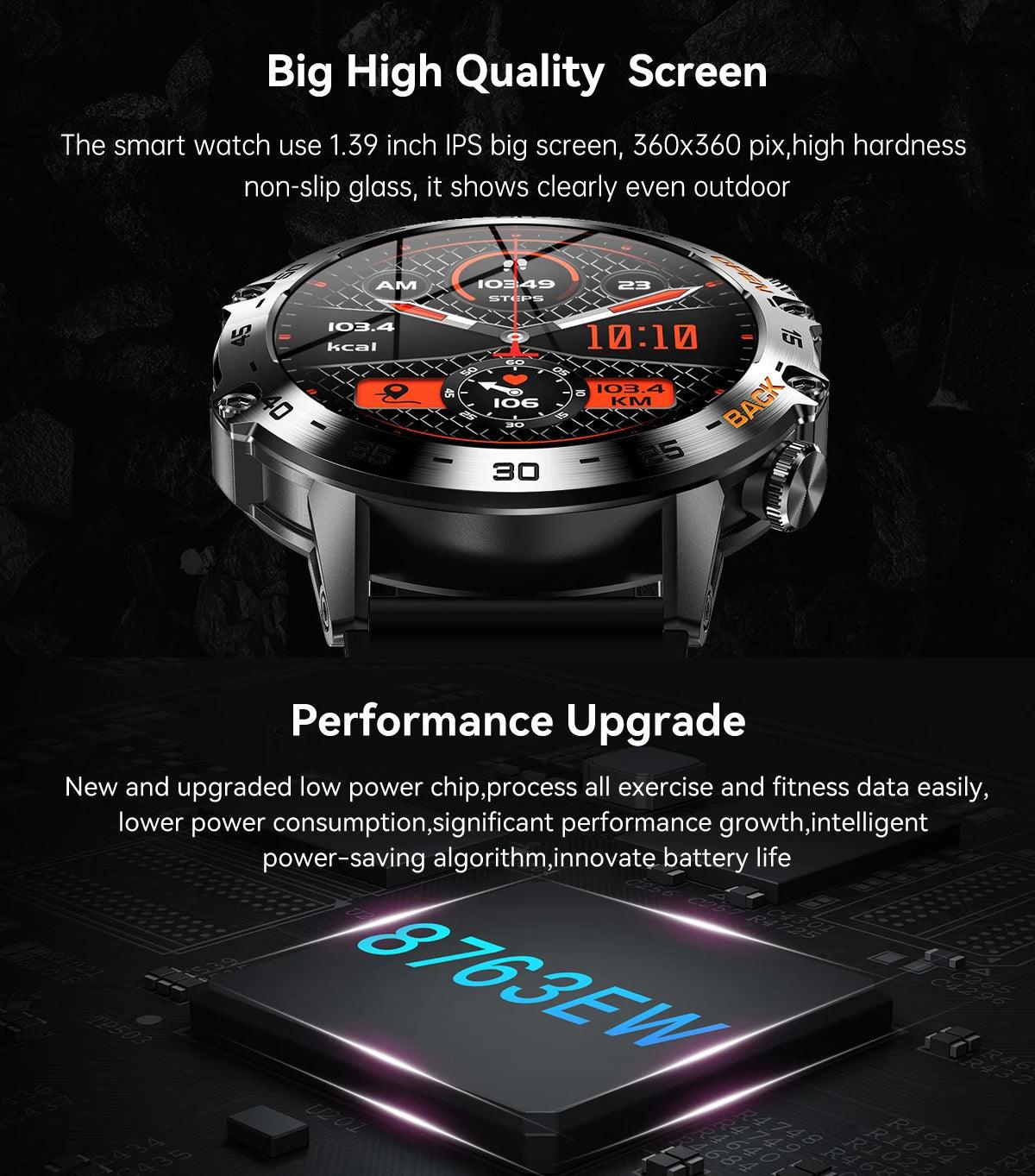 LEMFO Rugged Outdoor Sports Smart Watch: Beyond Boundaries Carauana Store