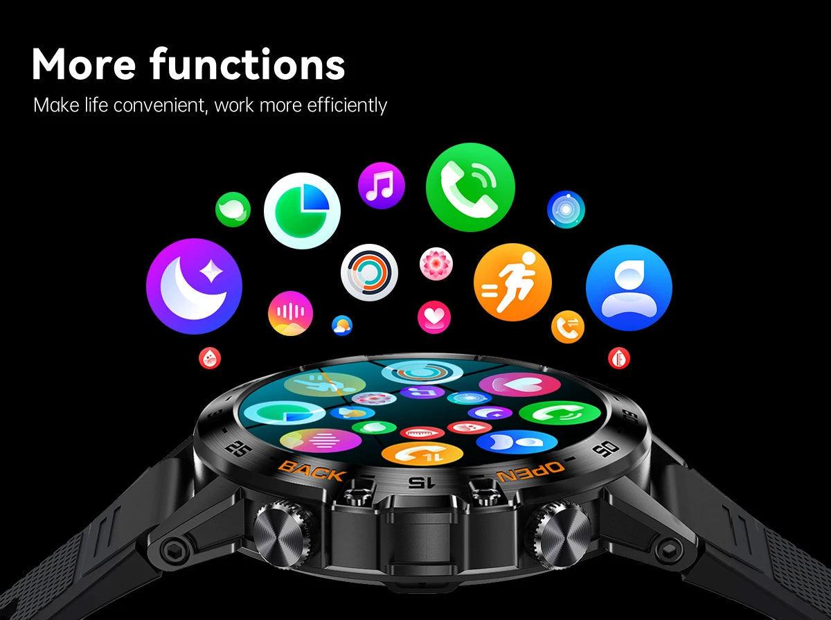 LEMFO Rugged Outdoor Sports Smart Watch: Beyond Boundaries Carauana Store