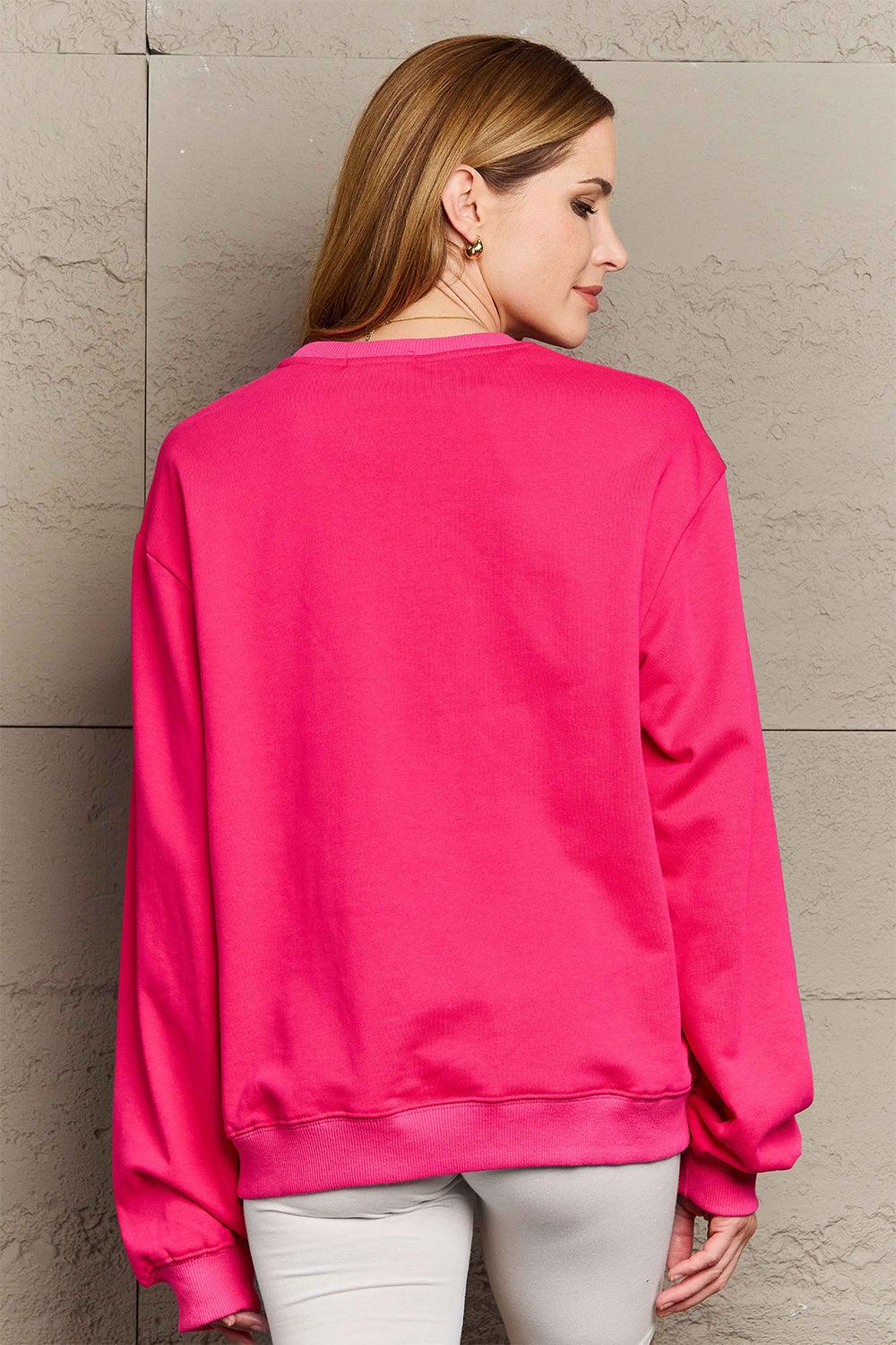 Simply Love Full Size MAMA CLAUS Round Neck Sweatshirt Carauana Store