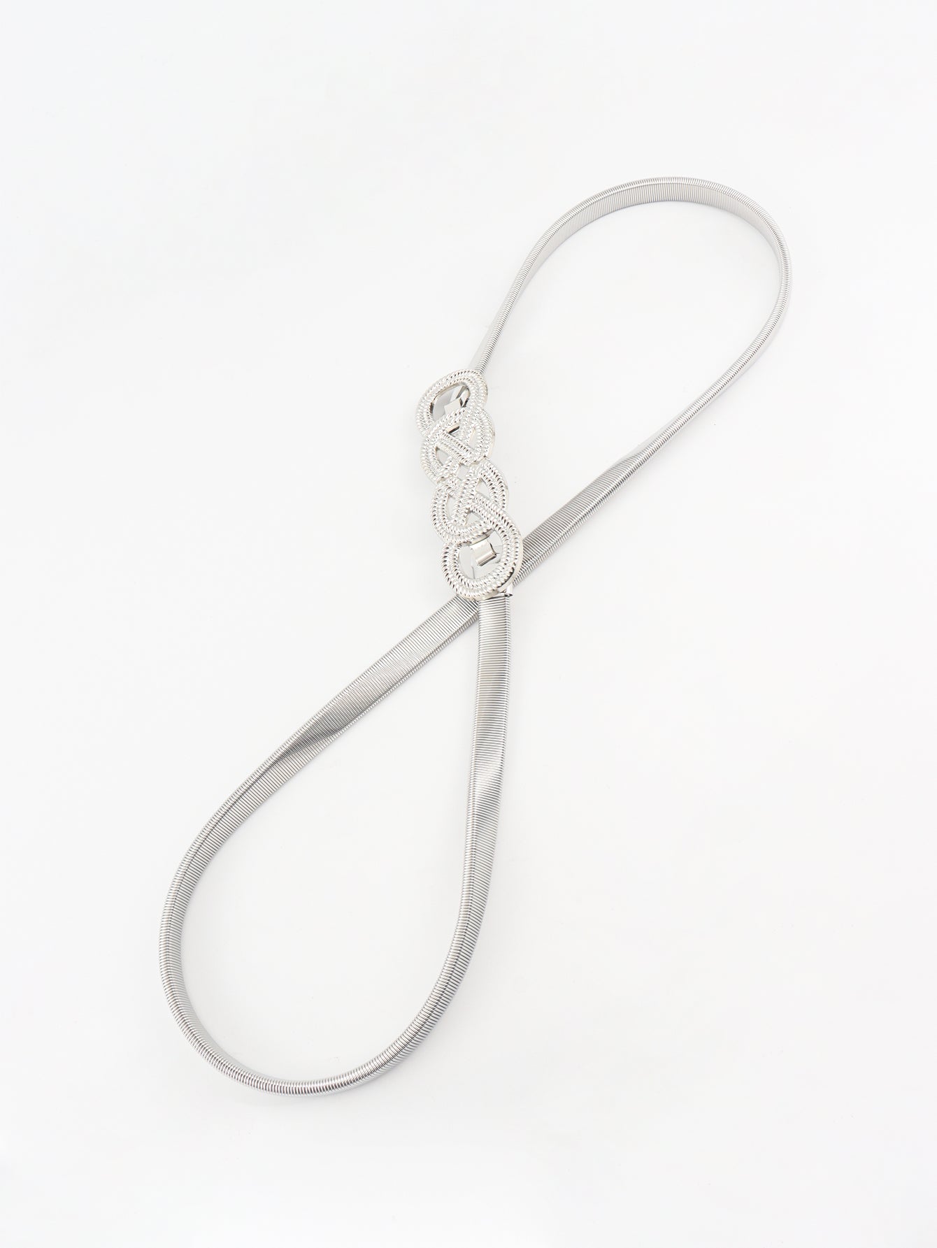 Knot Buckle Metal Belt Carauana Store