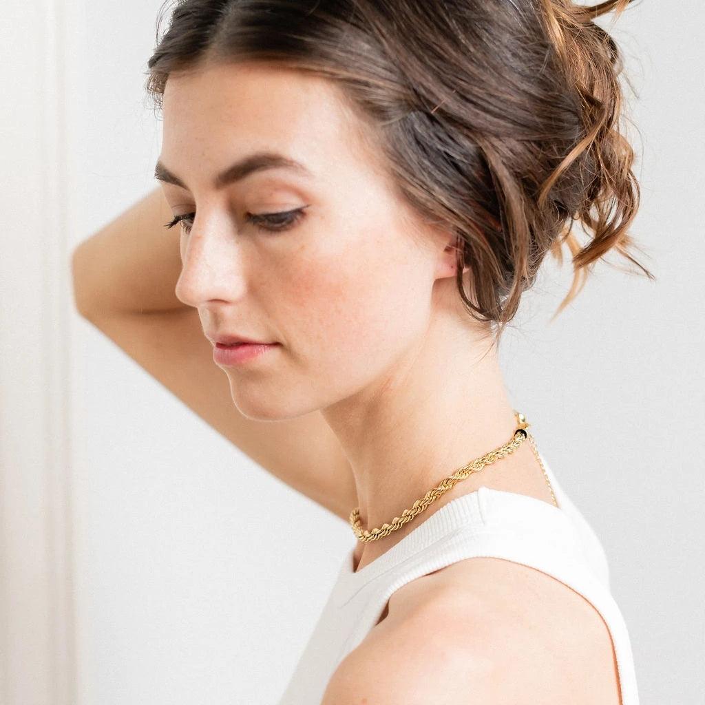 Twisted Chain Choker Necklace Carauana Store