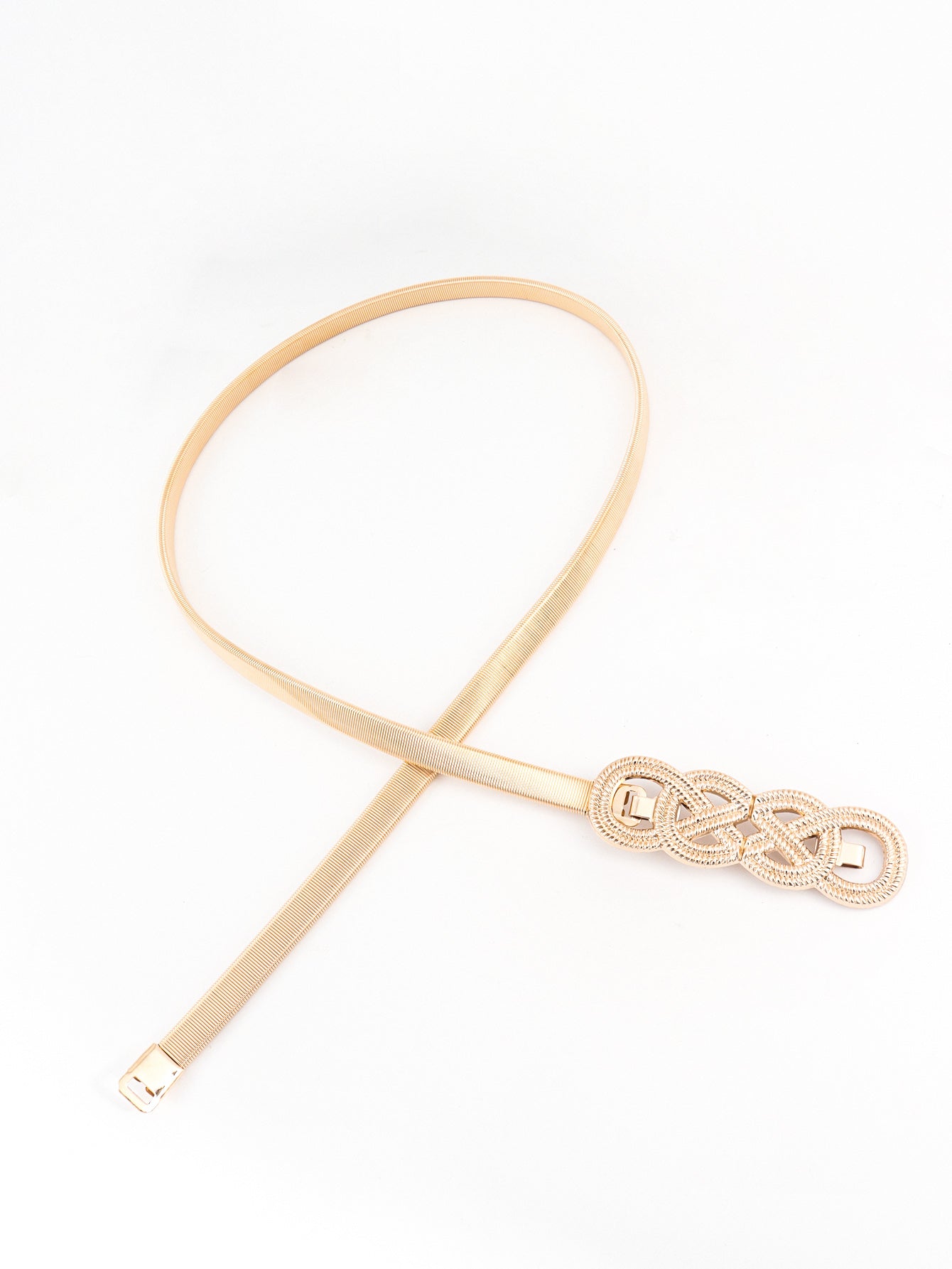 Knot Buckle Metal Belt Carauana Store