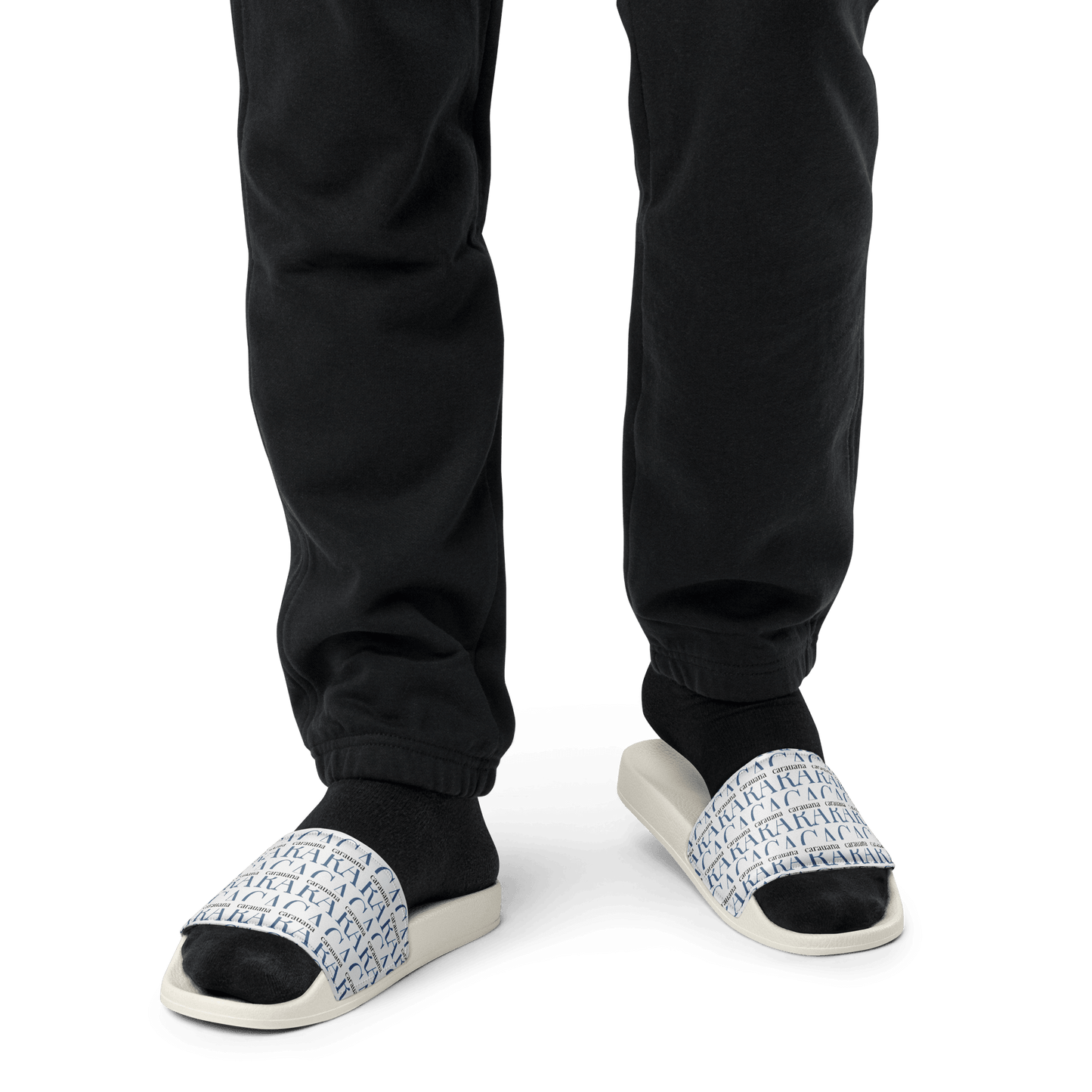 CARAUANA slides Men’s white Carauana Store