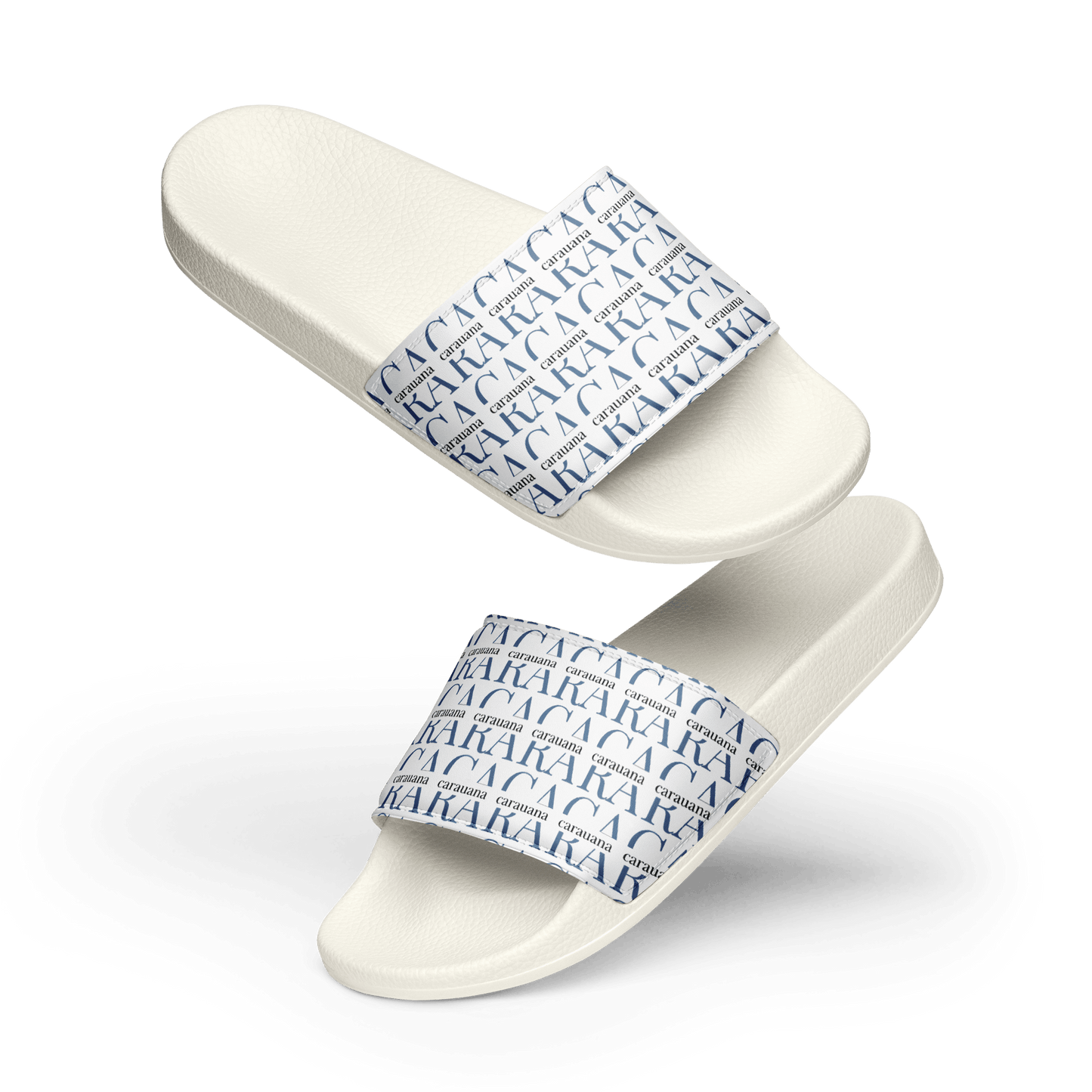 CARAUANA slides Men’s white Carauana Store