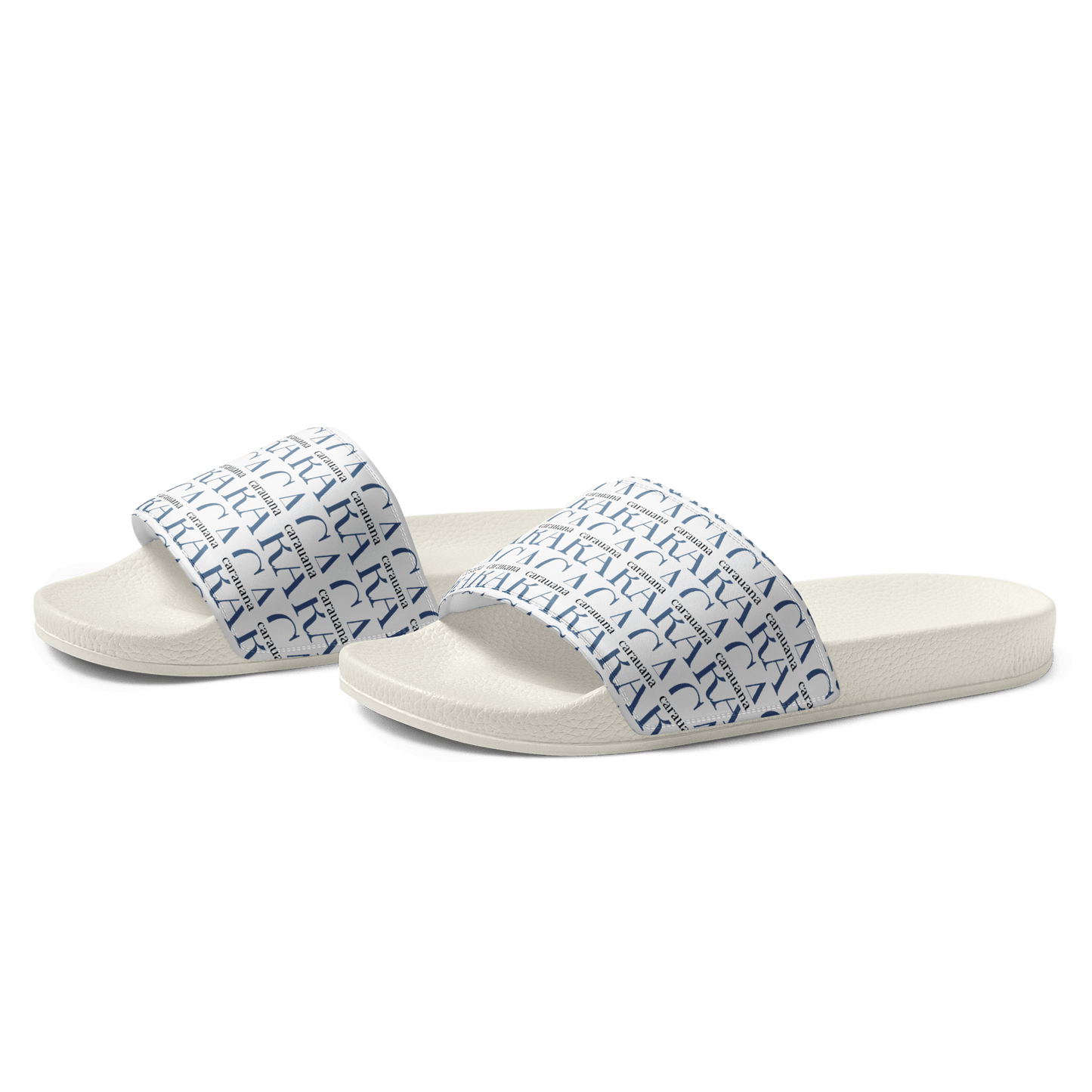 CARAUANA slides Men’s white Carauana Store