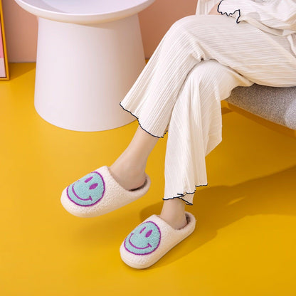 Melody Smiley Face Slippers Carauana Store