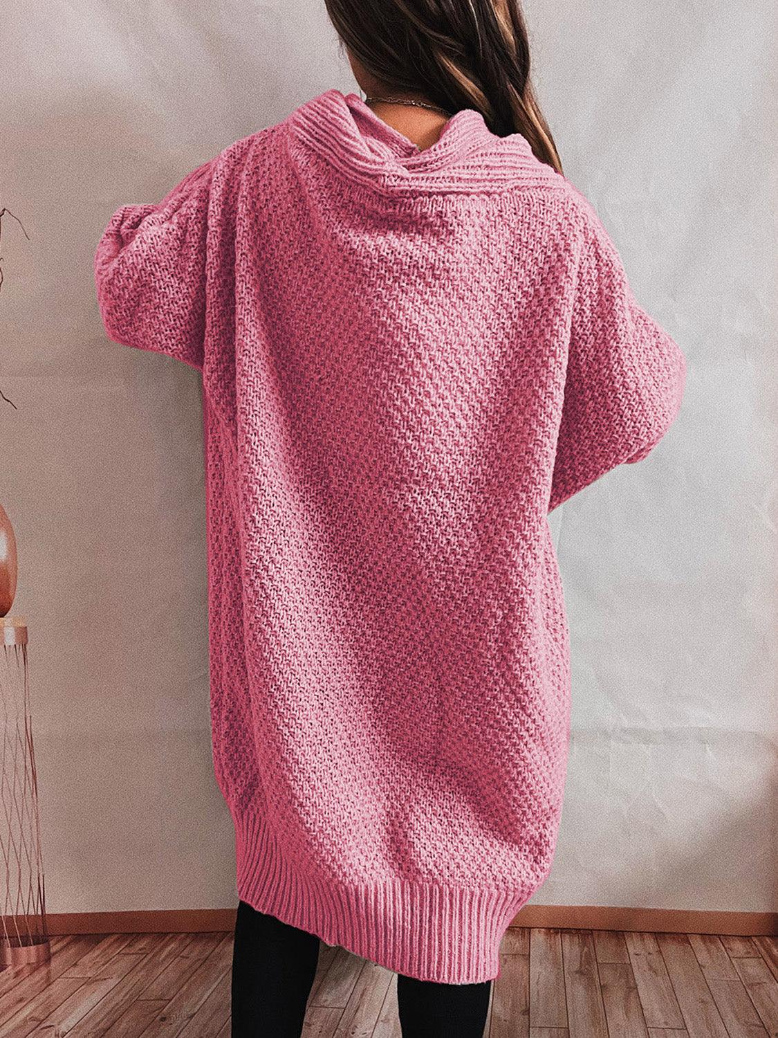 Open Front Longline Cardigan Carauana Store