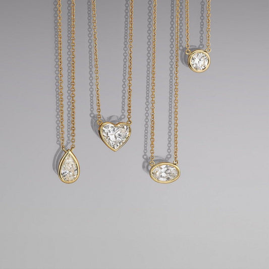 18K Gold-Plated Stainless Steel Pendant Necklace Carauana Store