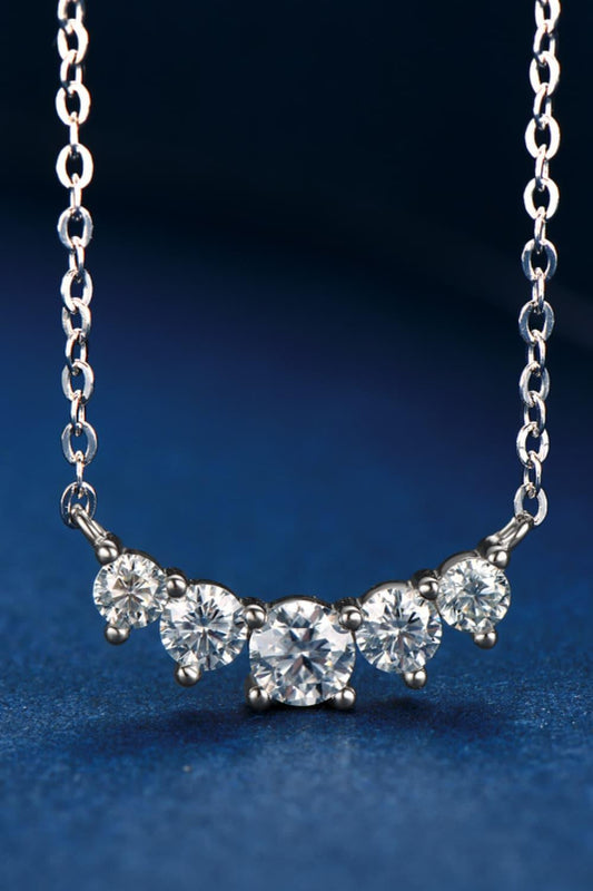 Moissanite Pendant Necklace Carauana Store