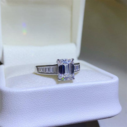 3 Carat Moissanite 925 Sterling Silver Ring Carauana Store