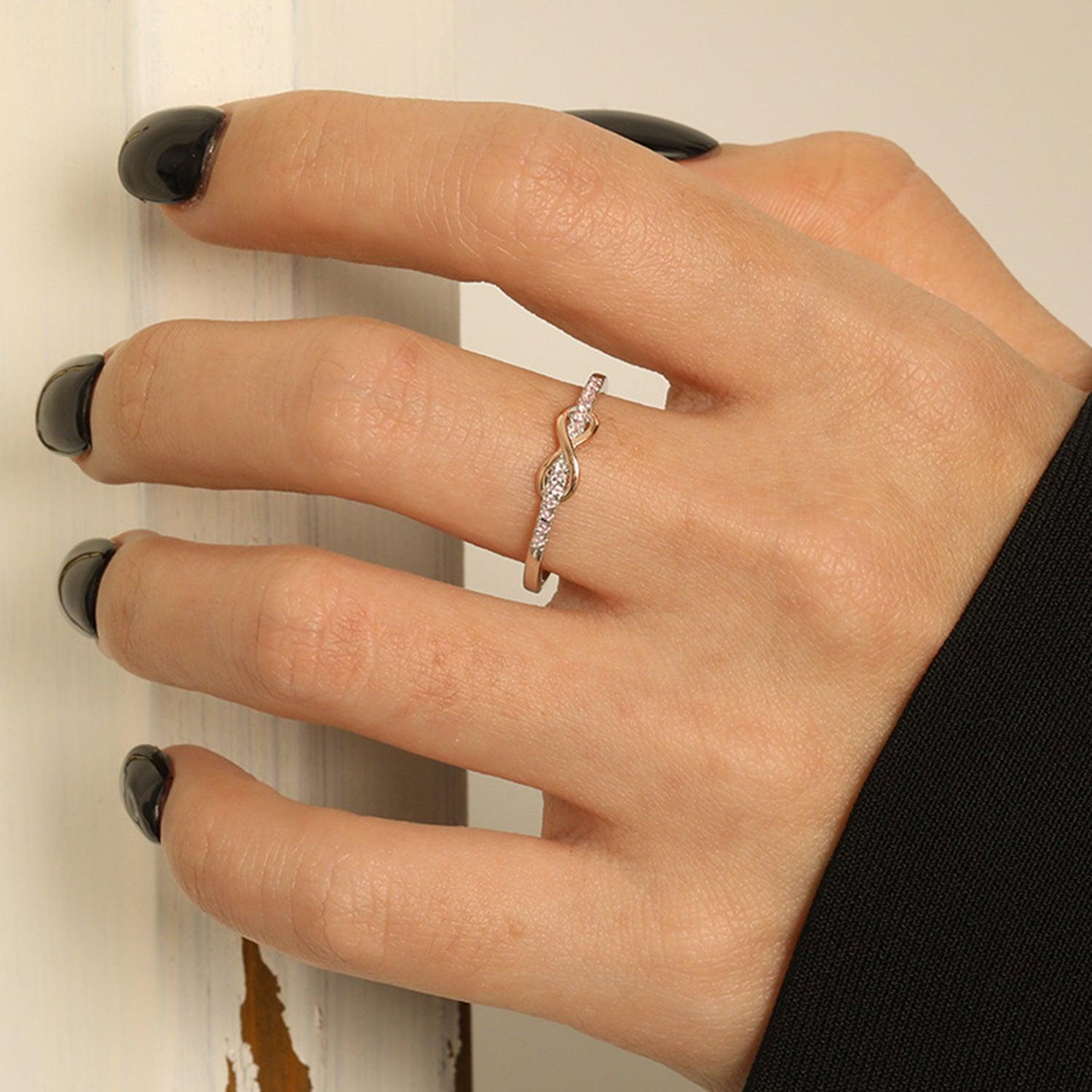 Zircon 925 Sterling Silver Ring Carauana Store