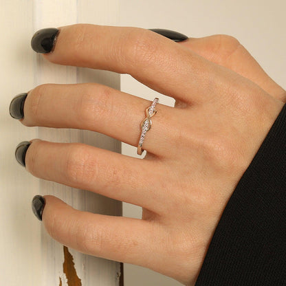 Zircon 925 Sterling Silver Ring Carauana Store