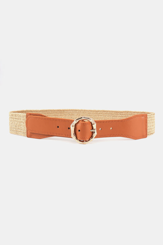 Alloy Buckle Braided Belt Carauana Store
