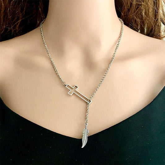 Cross Chain Necklace Carauana Store