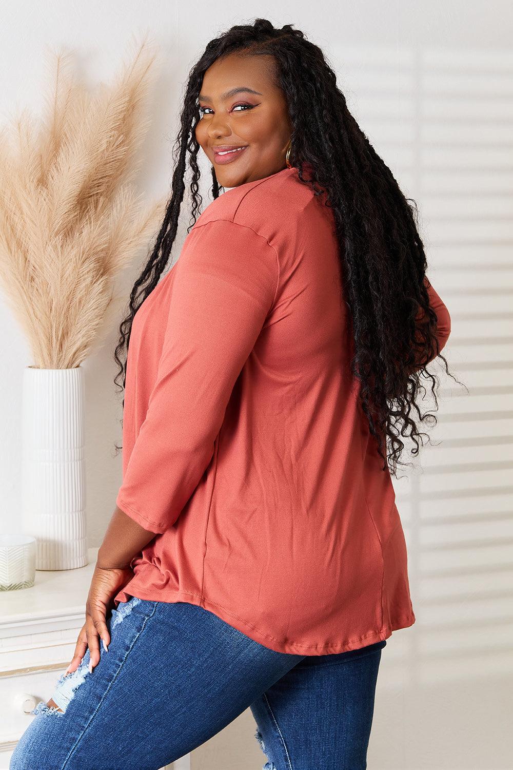 Culture Code Full Size Open Front Cardigan Carauana Store