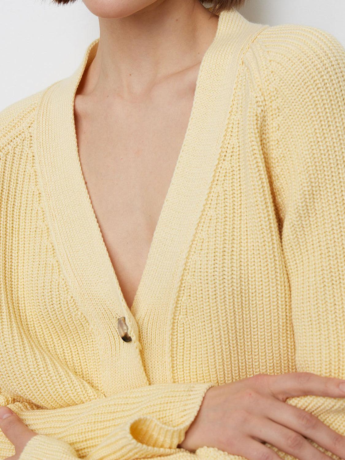 Raglan Sleeve Button Down Cardigan Carauana Store