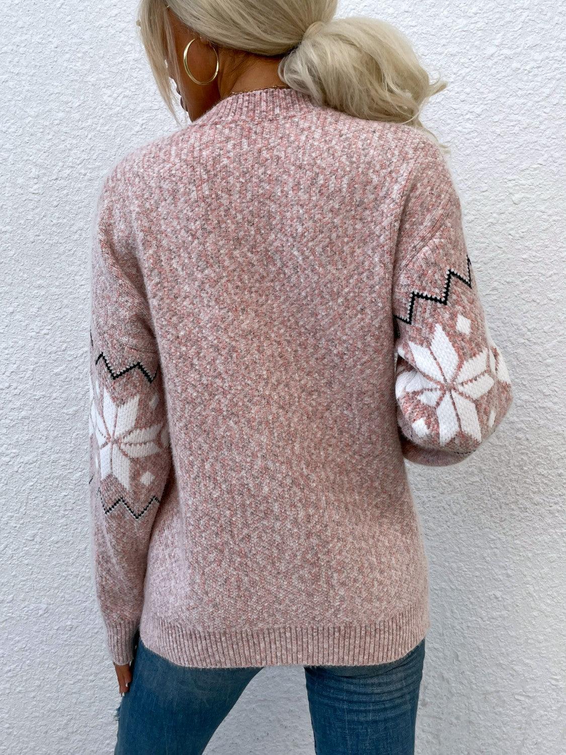 Heathered Pocketed Button Up Cardigan Carauana Store