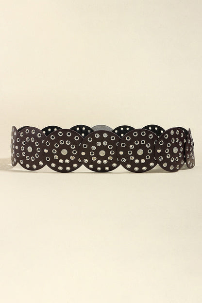 Vintage PU Leather Wide Belt Carauana Store