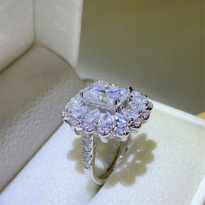 3 Carat Moissanite 925 Sterling Silver Ring Carauana Store
