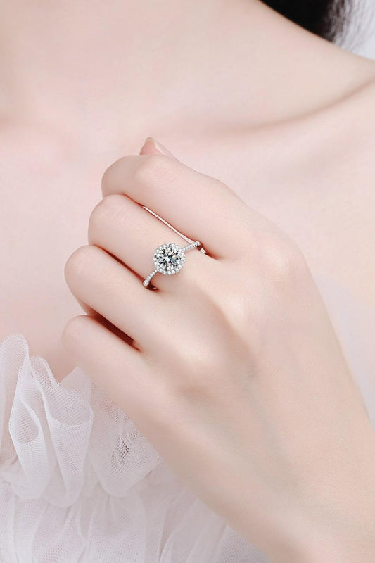 Ready To Flaunt Moissanite Ring Carauana Store