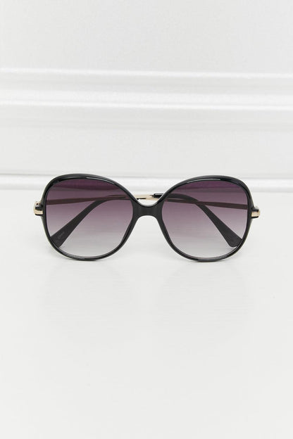 Metal-Plastic Hybrid Full Rim Sunglasses Carauana Store