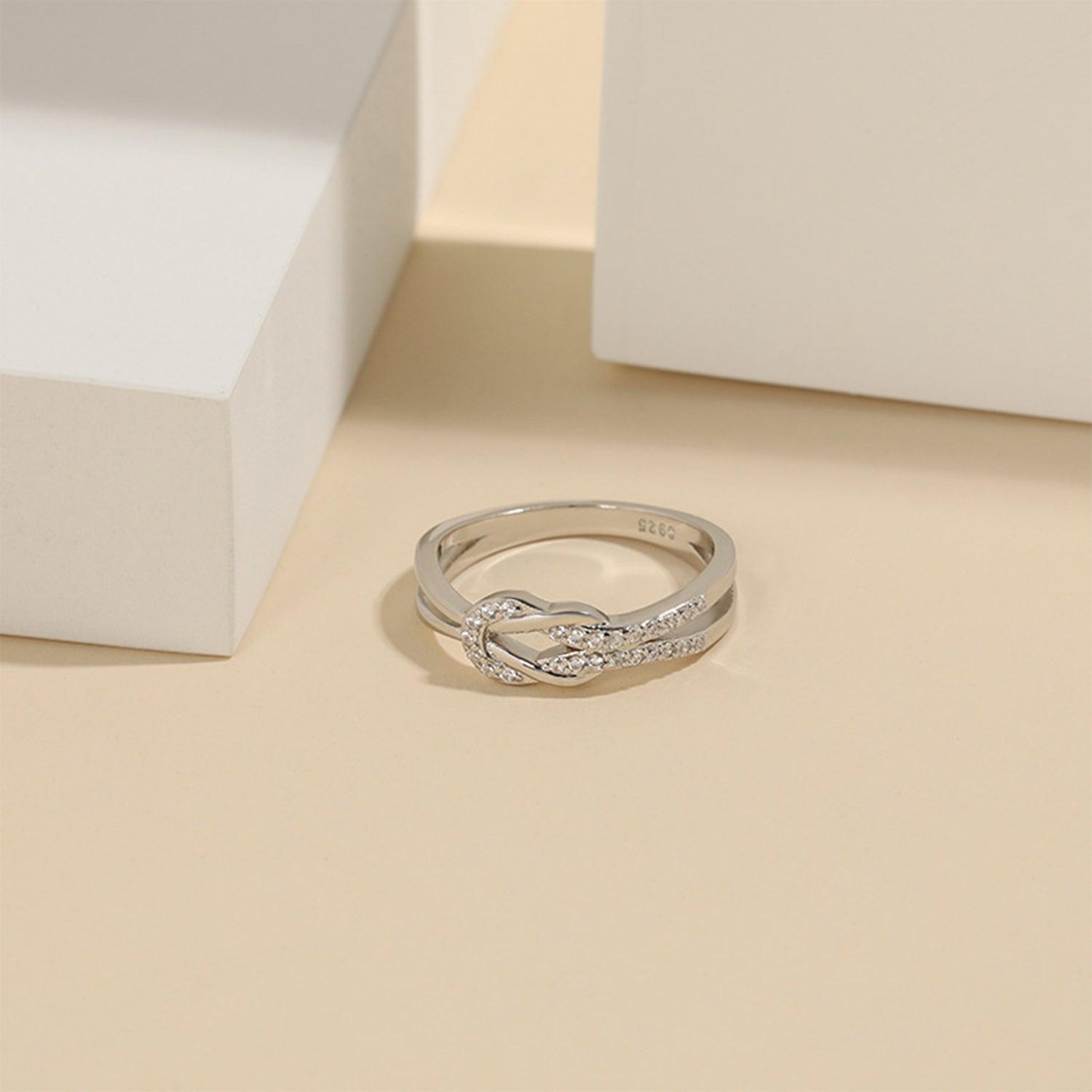 Zircon 925 Sterling Silver Ring Carauana Store