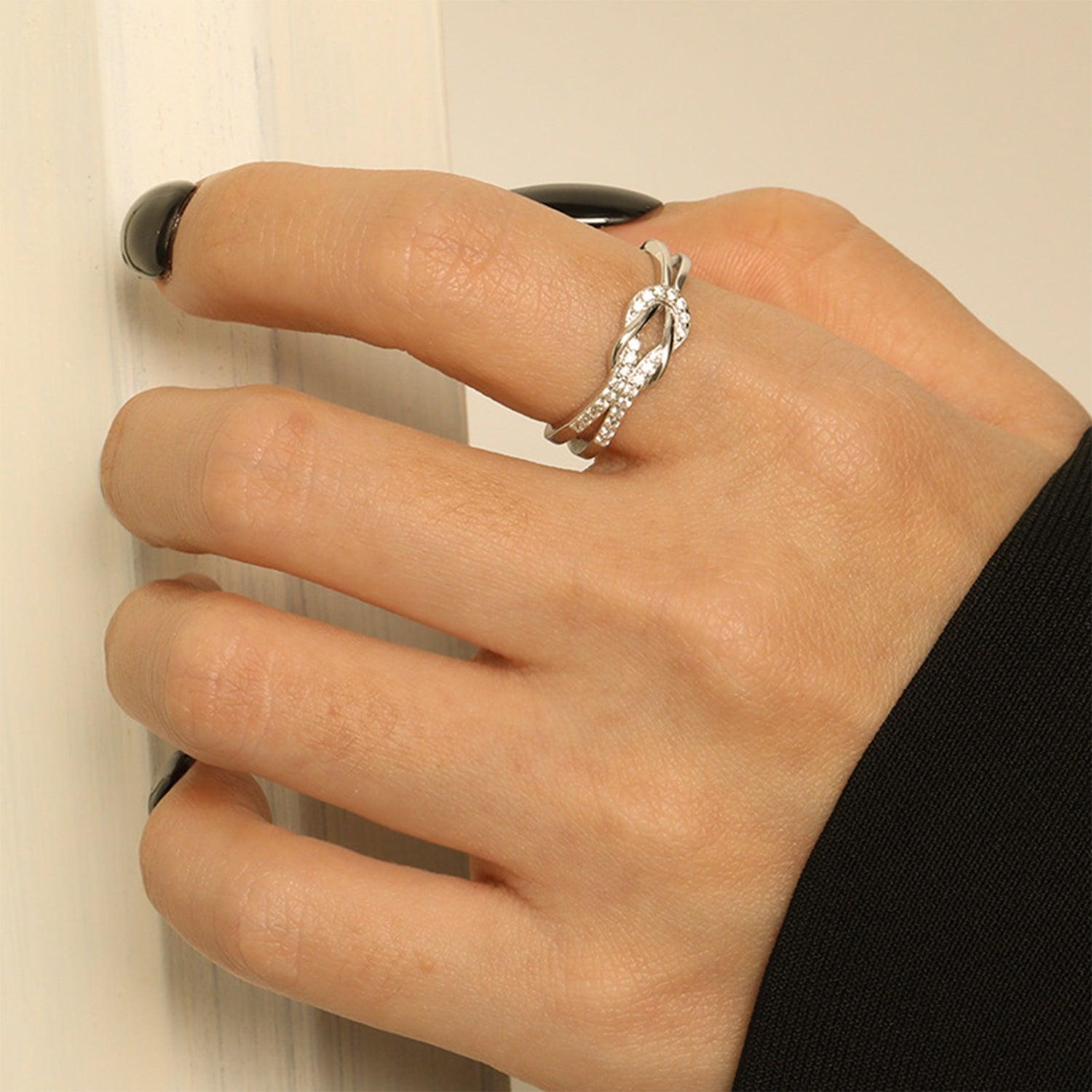 Zircon 925 Sterling Silver Ring Carauana Store