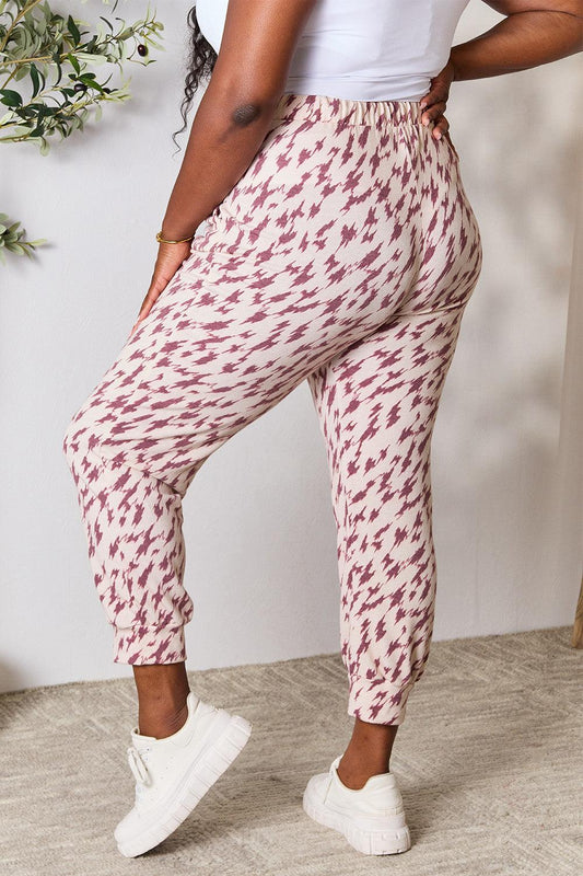 Heimish Full Size Printed Drawstring Pants Carauana Store