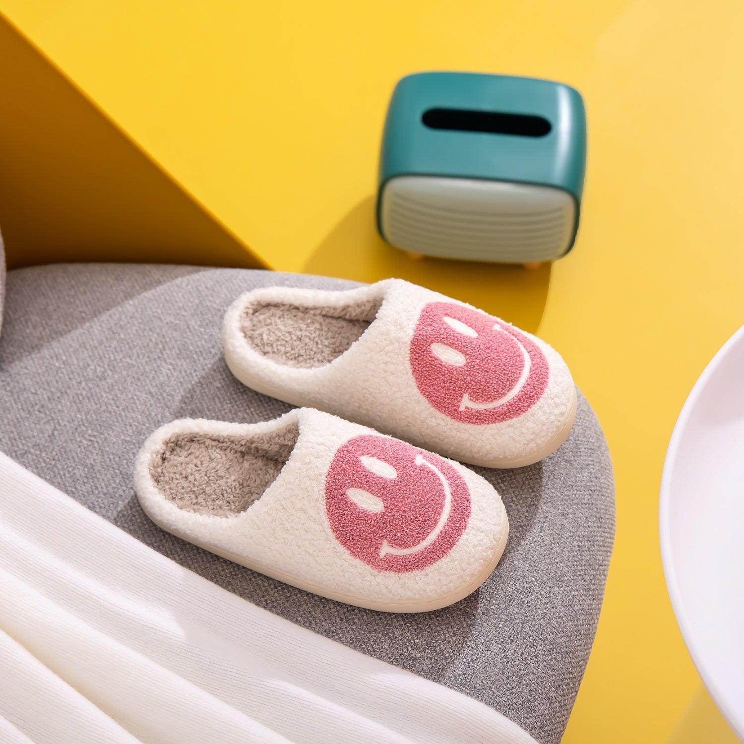 Melody Smiley Face Slippers Carauana Store