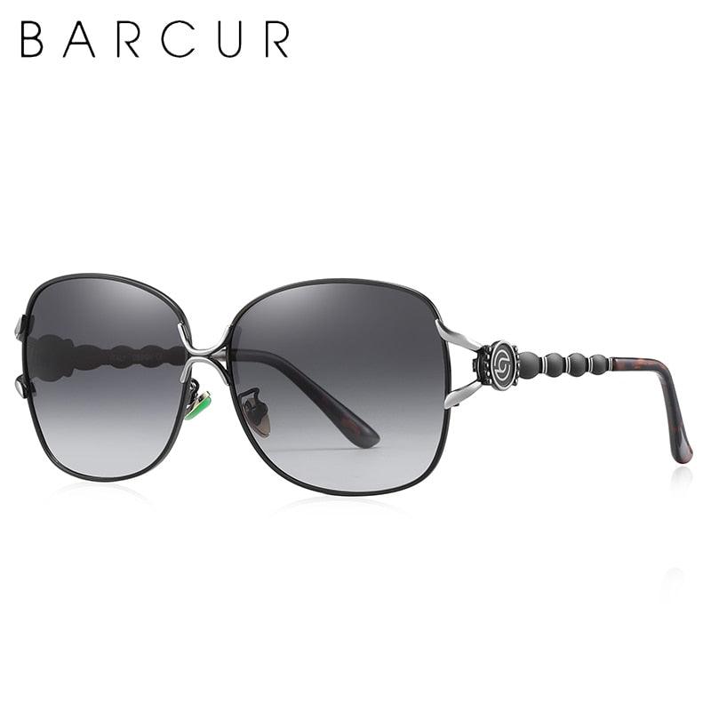 BARCUR Luxury Polarized Sunglasses Gradient Lens UV400 Protection