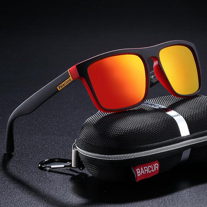 BARCUR NEW Polarized Sunglasses Men Driving Shades