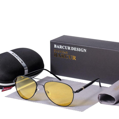 BARCUR Night Vision Sunglasses Polarized Anti-glare