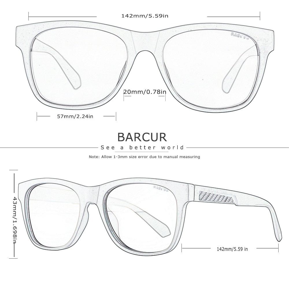 BARCUR Sunglasses Polarized Comfortable Oculos