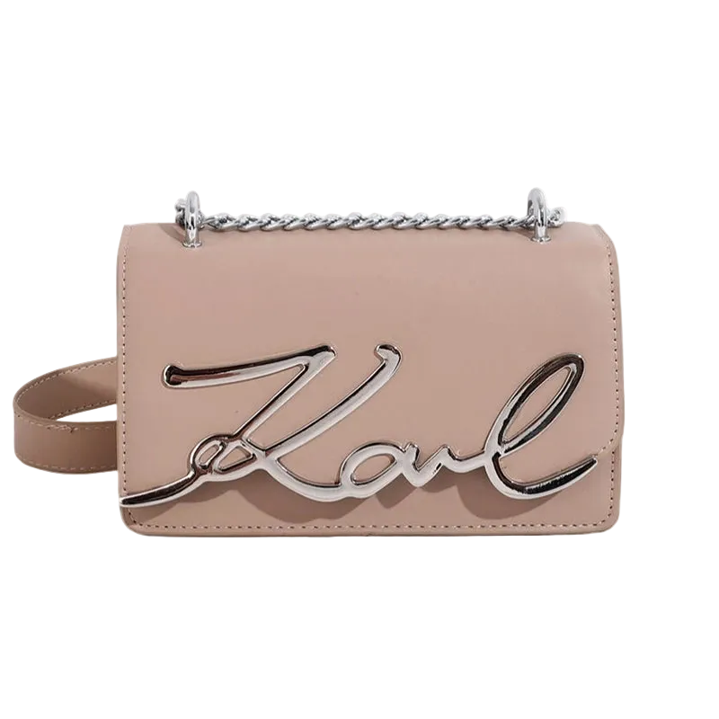 Khaki CaRaUaNa Karl Clutch Bag