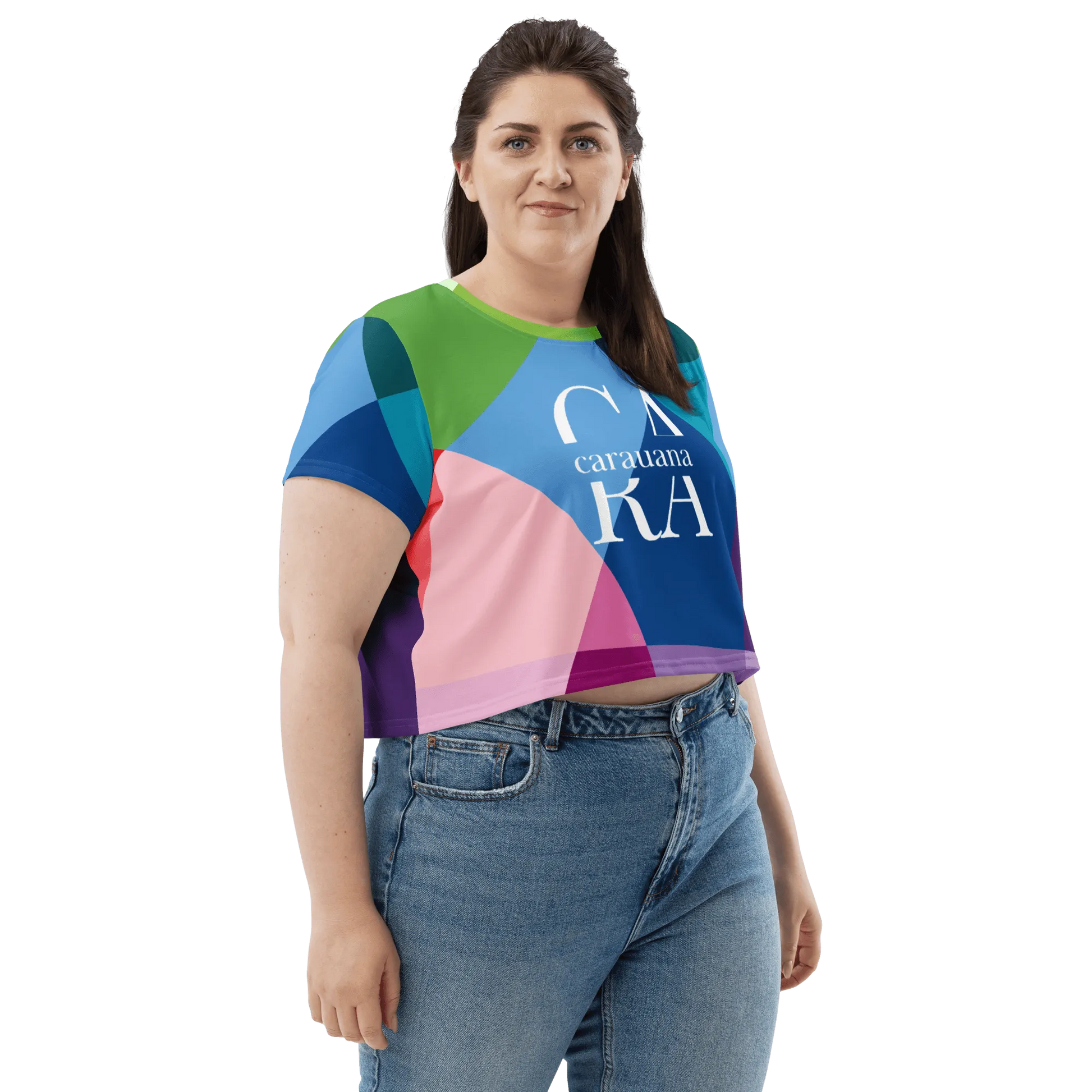 Carauana Vivace  Crop Tee Colorful