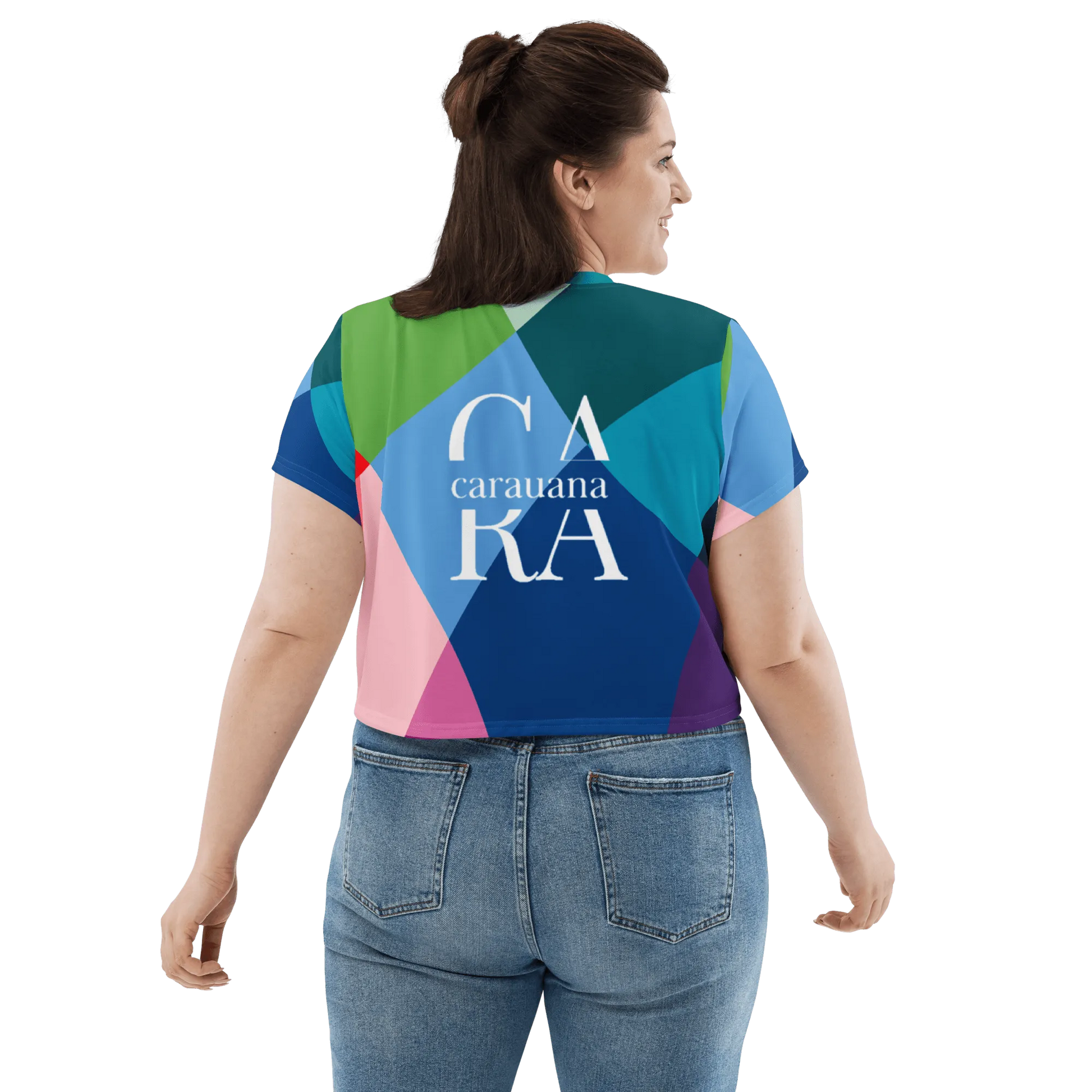Carauana Vivace  Crop Tee Colorful