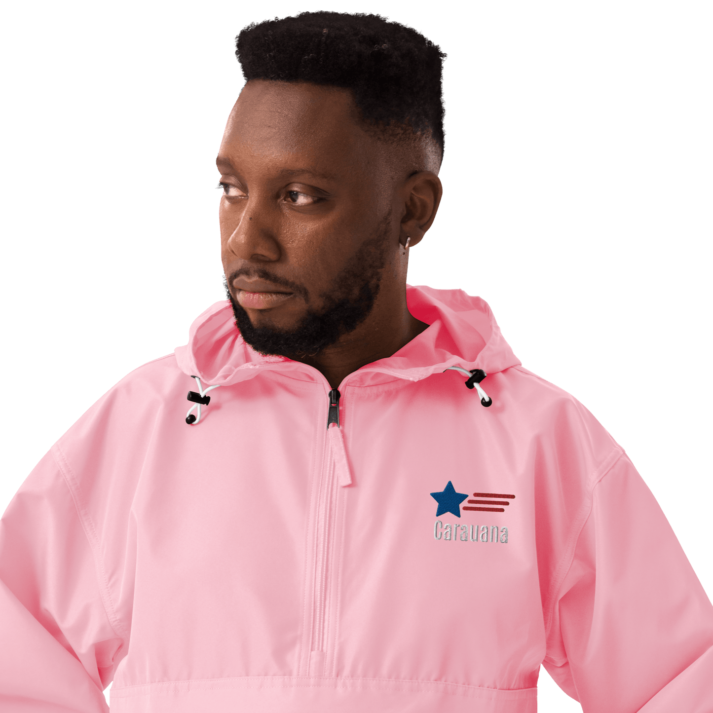 Embroidered Champion Packable Jacket