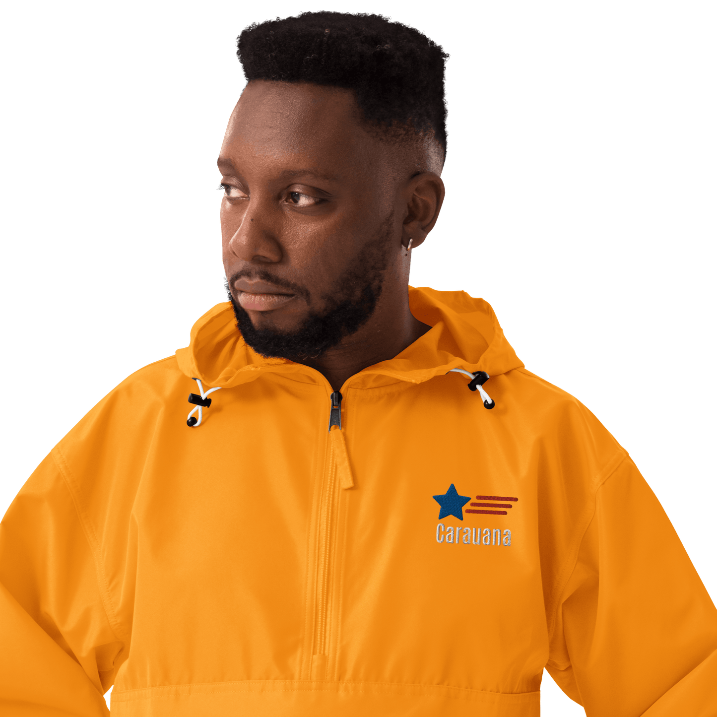 Embroidered Champion Packable Jacket