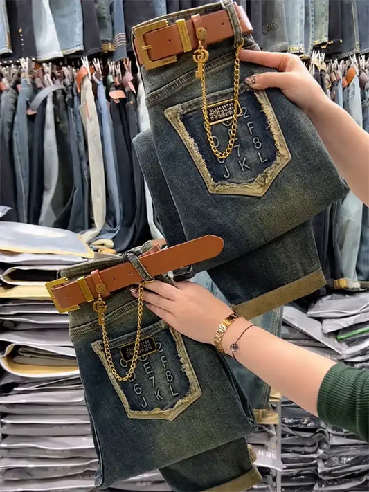 High-Waist Radish Harem Jeans Women 4XL CaRaUaNa Fashion