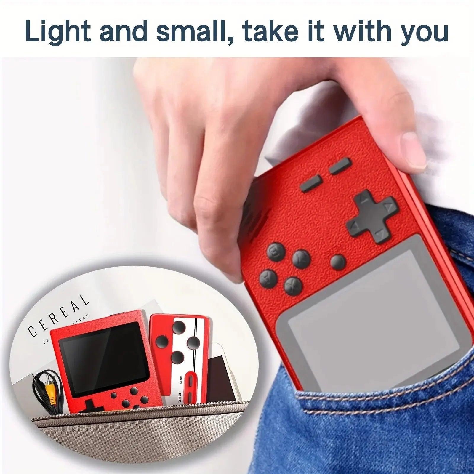 Video Game Console | Handheld Portable Pocket Mini Game Console | Gift for All Ages