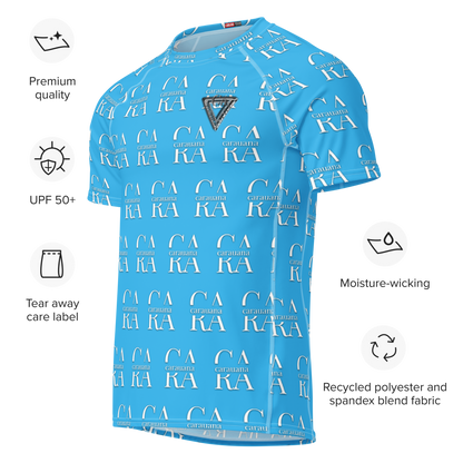 Original CaRaUaNa Rash Guard - Deep Sky Blue Carauana Store