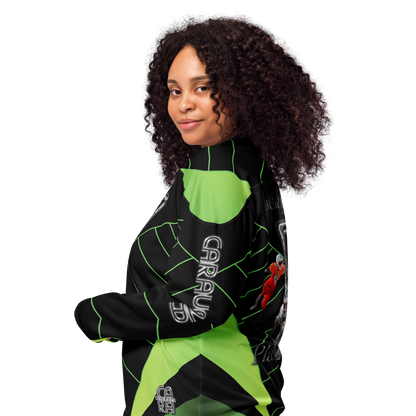 🏈 CaRaUaNa American Football Sweatshirt – Green Edition